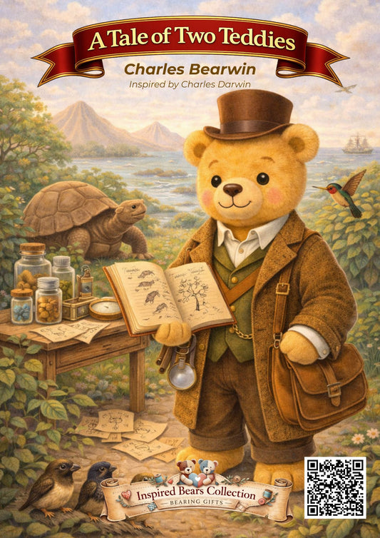 🧸 Charles Bearwin Talking Poster