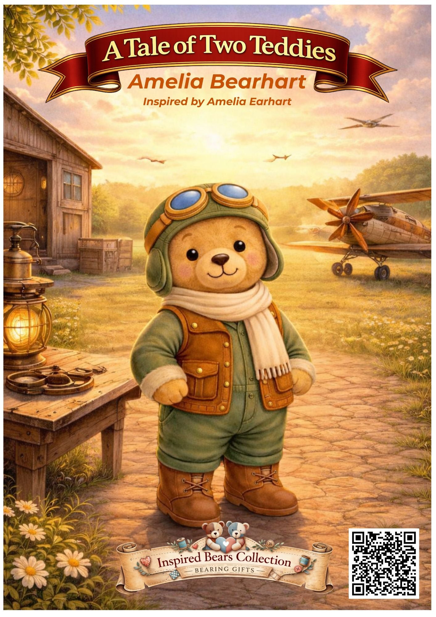 🧸 Amelia Bearheart Talking Poster